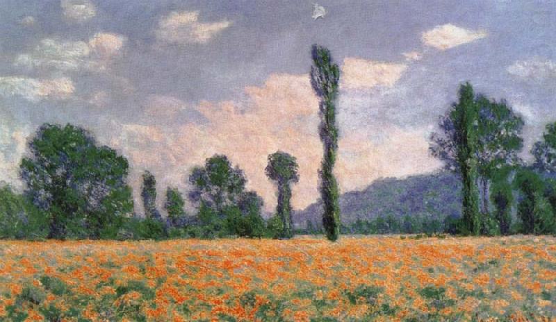 Claude Monet Poppy Field at Giverny china oil painting image